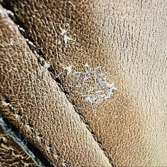 Sun + Stone Boots Womens 8M Brown Cadee Ankle Booties Zip Almond Toe Leather - Picture 10 of 11